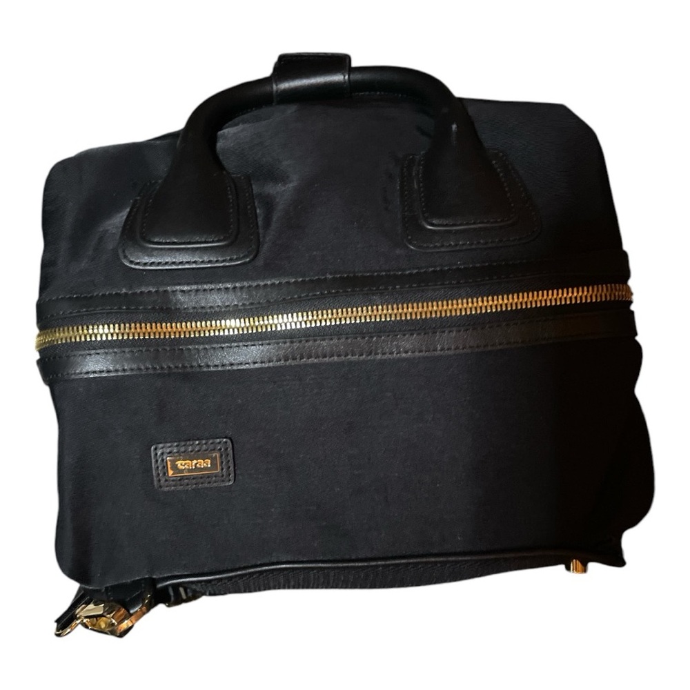 Caraa Studio Small Black Convertible Crossbody Bag